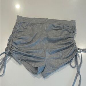 SHEIN Gray Shorts with Adjustable Drawstrings
